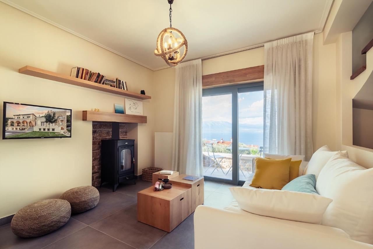 Villa Kalamos / Sea View And Pool Nearby Athens Exterior foto