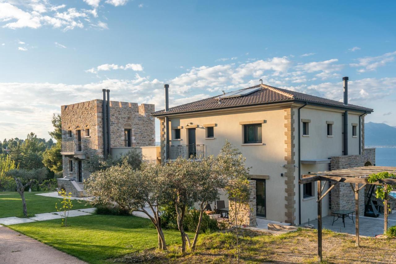 Villa Kalamos / Sea View And Pool Nearby Athens Exterior foto