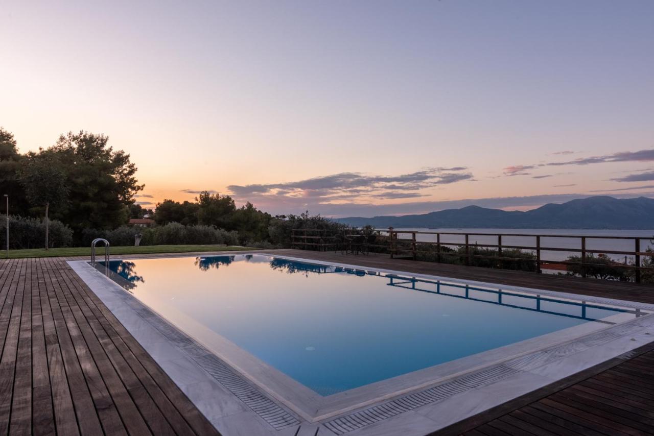 Villa Kalamos / Sea View And Pool Nearby Athens Exterior foto