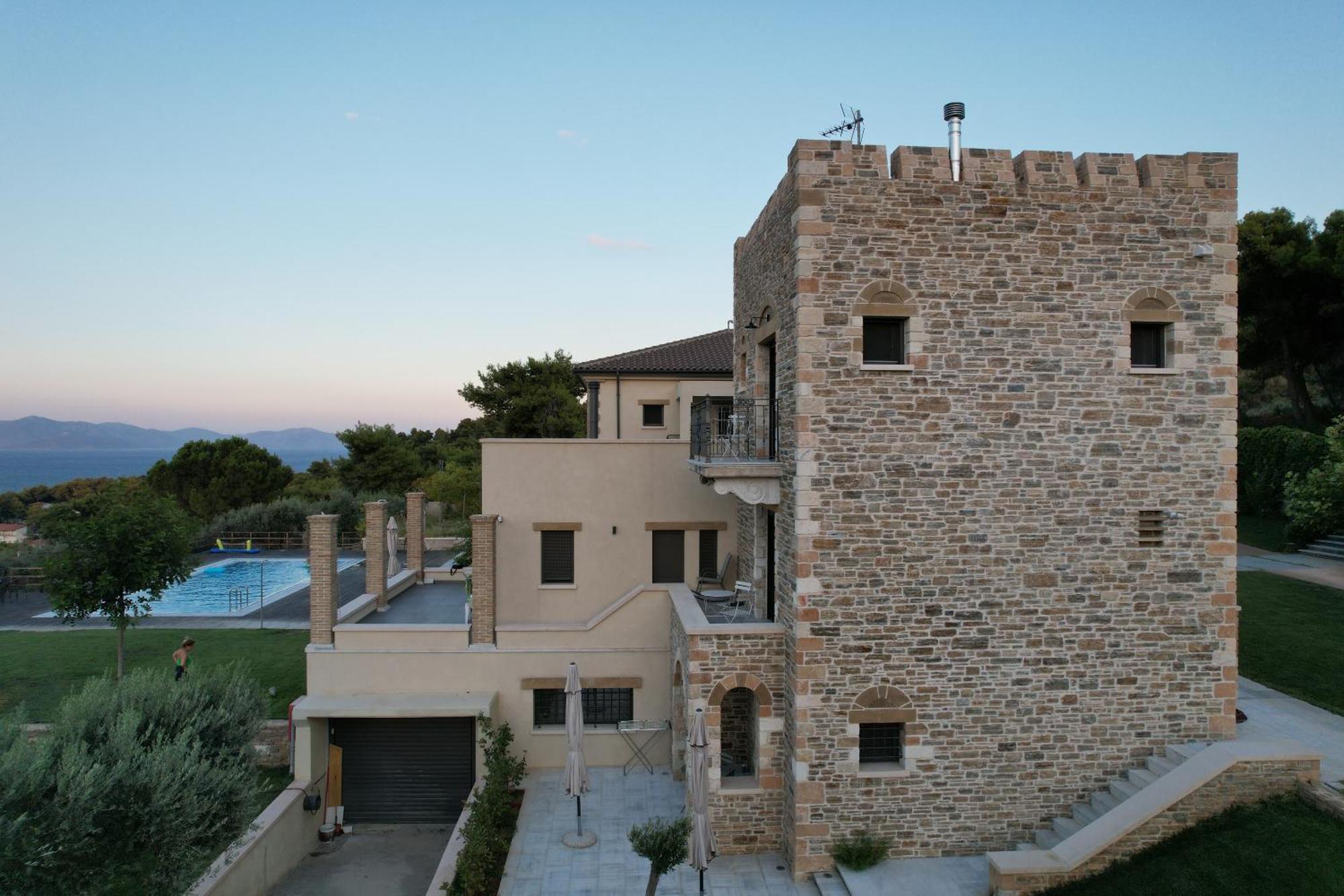 Villa Kalamos / Sea View And Pool Nearby Athens Exterior foto