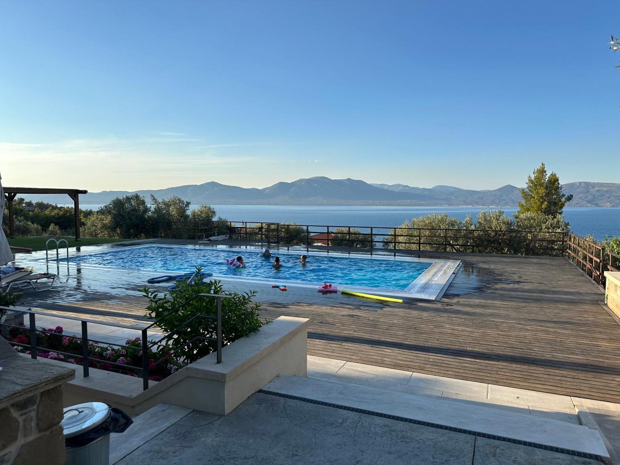 Villa Kalamos / Sea View And Pool Nearby Athens Exterior foto