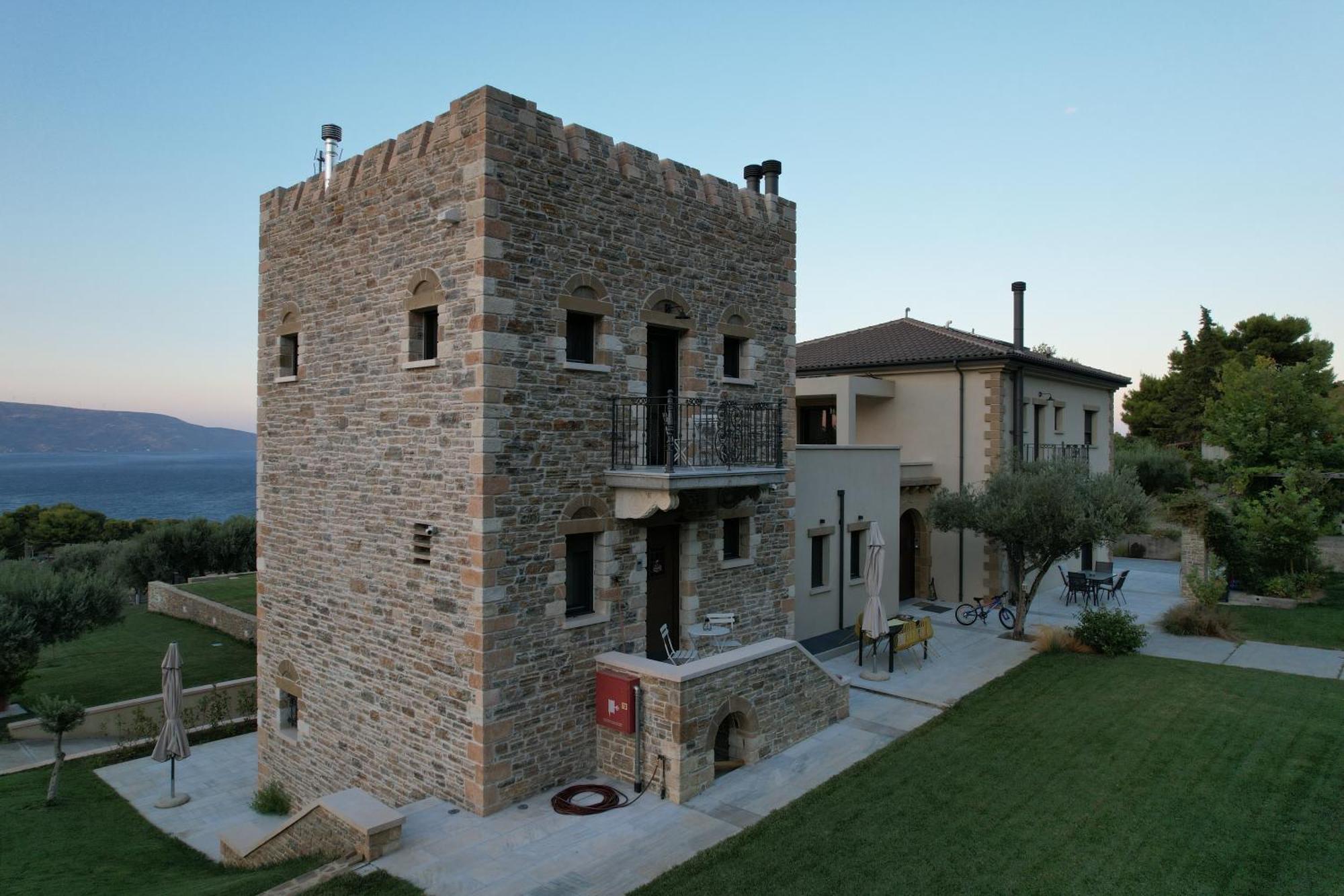 Villa Kalamos / Sea View And Pool Nearby Athens Exterior foto